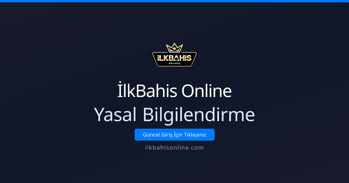 Yasal Bilgilendirme